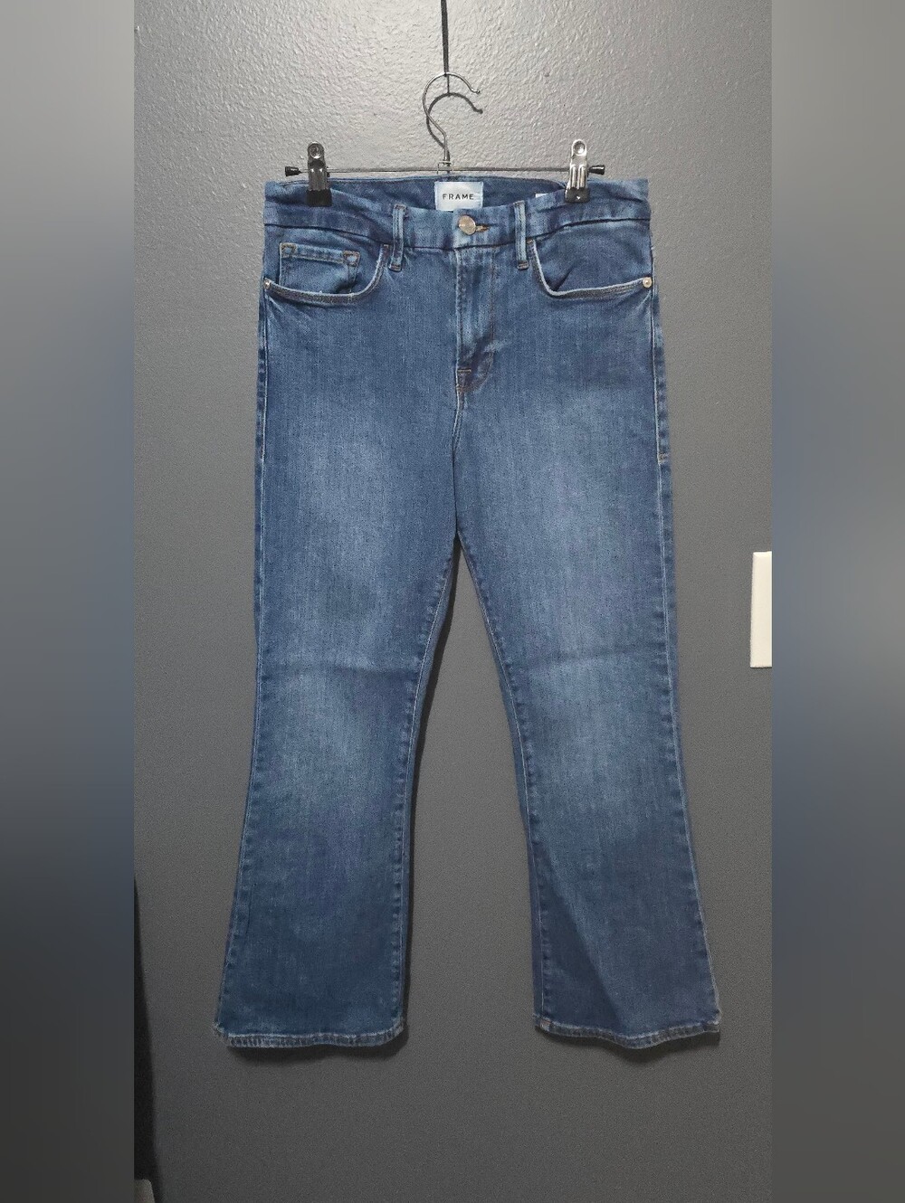 Frame Denim Le Crop Mini Boot Jeans 25"